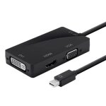 Dlh dy - tu3574 - adaptateur vid�o - mini displayport m�le pour hd - 15 (vga), dvi - i, hdmi femelle ...