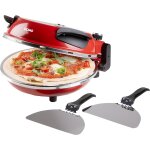 Do9284pz pizzaofen 'my express pizza' - backzeit 3u20135 minuten - mit keramikstein - 1200 w - rot[ble9300285] ...