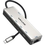 Dock usb c, station d'accueil usb c 3. 2 10gbps avec 100w power delivery, hdmi 4k@60hz, 3 * usb3. 2 gen ...