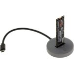 Dock usb pour ssd m2 type nvme ou sata. liaison 10gb type usb3. 2 gen2 avec fiche c