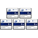 Dogfish carte mmoire compact flash 2go 5 pack, carte cf type i pour equipement industriel et appareil ...