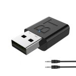 Dongle bluetooth h - 169 adaptateur audio hifi 2 - en - 1, interface usb, émetteur - récepteur aux pour ... Dongle bluetooth h - 169 adaptateur audio hifi 2 - en - 1, interface usb, émetteur - récepteur aux pour ...