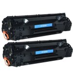 Doree cartouche compatible de toner pour cb435a 35a pour hp laserjet p1005 p1006 p1007 p1008 p1009, 1500 ...