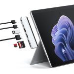 Double hub usb - c pour surface pro 9, station d'accueil microsoft surface pro 9 avec usb - a 3. 2, hdmi ...