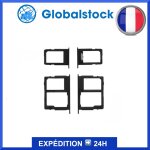 Double tiroir sim + lecteur carte sd pour samsung galaxy j3 2017 / j5 2017 / j7 2017 noir