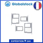 Double tiroir sim + lecteur carte sd pour samsung galaxy j5 2017 / j7 2017 bleu