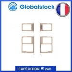 Double tiroir sim + lecteur carte sd pour samsung galaxy j5 2017 / j7 2017 or