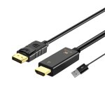 Dp homme - câble adaptateur usb 2. 0 vers dp mâle / femelle, 4k / 60hz, compatible hdmi, pour ordinateurs ... Dp homme - câble adaptateur usb 2. 0 vers dp mâle / femelle, 4k / 60hz, compatible hdmi, pour ordinateurs ...