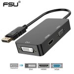 Dp to hdmi - = 0. 5 m - adaptateur audio displayport dp vers hdmi, vga, dvi, cble convertisseur mle ...