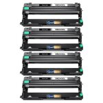 Dr - 243 dr243 dr243cl dr - 243cl pack 4 tambours universels compatibles pour brother unit� image laser ...