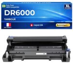 Dr6000 dr - 6000 tambour compatible pour brother hl1230 hl1240 hl1250 dcp1200 mfc8220 noir rendement ...