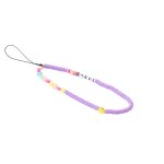 Dragonne bijou de tlphone love violet