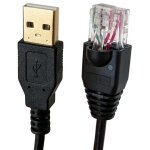 Dsd tech sh - rj50a cable usb vers rj50 10pin pour les appareils ups apc equivalent a ap9827 (1, 8 m ...