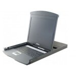 Dual rail 19 lcd console + 8 - port kvm switch vga / ps2 - usb Dual rail 19 lcd console + 8 - port kvm switch vga / ps2 - usb