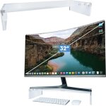 Duraclear support de moniteur en acrylique duraclear - el�ve de 8, 9 cm et large de 50, 8 cm - elevez ...