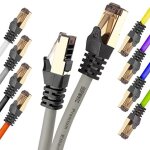 Duronic cat8 gy câble ethernet 1 m gris s / ftp paire torsadée écrantée et blindée bande passante 2ghz ... Duronic cat8 gy câble ethernet 1 m gris s / ftp paire torsadée écrantée et blindée bande passante 2ghz ...