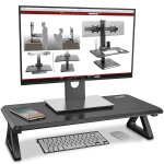 Duronic dm06 - 1 rhausseur dcran / support pour cran dordinateur / ordinateur portable / cran ...