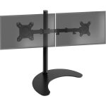 Duronic dm15d2 support pour 2 �crans sur socle pour moniteurs de 13 � 27 pouces r�glage en hauteur charge ...