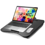 Duronic dml432 plateau pour ordinateur portable avec coussin en polystyr�ne ergonomique support pour ...
