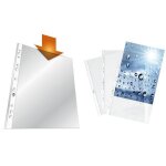 Durtable pochettes perfores, format a4, pp, transparentes