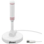 Dvb66w antenne tv num�rique portable int�rieure ext�rieure pour antenne de base magn�tique tv num�rique ...