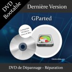 Dvd bootable gparted + guide pdf d'utilisation - redimensionner, copier et d�placer des partitions sans ...