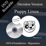 Dvd bootable puppy linux + guide pdf d'utilisation - installation / r�paration / mise � niveau - compatible ...