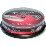 Dvd + r double couche 8x, 10 pices en cake box