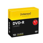 Dvd - r à graver - 4, 7 go - vitesse x 16 - intenso - enregistrable d'un côté - boîte rigide (lot de ... Dvd - r à graver - 4, 7 go - vitesse x 16 - intenso - enregistrable d'un côté - boîte rigide (lot de ...