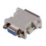 Dvi - i mle 24 + 5 broches vers vga adaptateur femelle convertisseur vido hdtv lcd adaptateur de moniteur ...