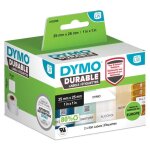 Dymo durable blanc imprimante d'�tiquette adh�sive