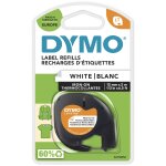 Dymo letratag etiquettes autocollantes pour v�tements authentique 12 mm x 2 m impression en noir sur ...