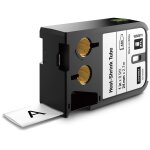 Dymo xtl - adh�sif permanent - noir sur blanc - rouleau (2, 4 cm x 2, 7 m) 1 cassette(s) ruban - pour ...