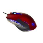 Souris - e - blue - auroza g - droitier - optique - 3000 dpi - filaire