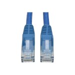 Eaton tripp lite series cat6 gigabit snagless molded (utp) ethernet cable (rj45 m / m), poe, blue, 7 ...