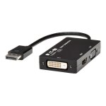 Eaton tripp lite series displayport to vga / dvi / hdmi 4k x 2k @ 24 / 30hz adapter converter - convertisseur ...