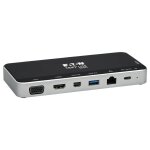 Eaton tripp lite series usb c docking station hub usb dock triple display 4k hdmi vga usb a / c gbe - ... Eaton tripp lite series usb c docking station hub usb dock triple display 4k hdmi vga usb a / c gbe - ...
