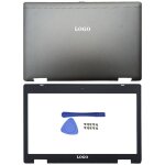 Ecran lcd pour ordinateur portable hp probook 6460b 6465b 6470b 6475b, lunette avant, charnires, repose ...