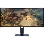 Ecran pc alienware aw3425dwm 34  3440 x 1440 wide quad hd lcd noir et bleu