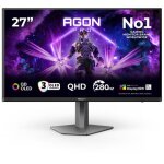 Ecran pc aoc agon pro ag276qzd2 26. 5  2560 x 1440 quad hd qd - oled noir et gris