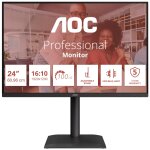 Ecran pc aoc e4 x24e4u 24  1920 x 1200 full hd led noir