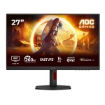 Ecran pc aoc g4 q27g4zr 27  2560 x 1440 quad hd led noir et rouge