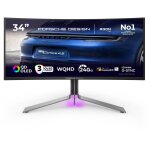 Ecran pc aoc porsche pd34 34  3440 x 1440 wide quad hd qd - oled noir