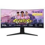 Ecran pc gamer tcl mini led 34r83q incurv wqhd