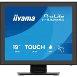 Ecran pc iiyama prolite t1932msc - b2s 19  1280 x 1024 sxga led ecran tactile noir