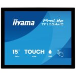 Ecran pc iiyama prolite tf1534mc - b8x 15  1024 x 768 xga led ecran tactile noir
