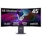 Ecran pc lg 45gx90sa - b 45  3440 x 1440 wide quad hd oled noir