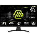 Ecran pc msi mag 274qf 27  2560 x 1440 pixels wide quad hd lcd noir