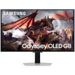 Ecran pc samsung g80sd 32  3840 x 2160 4k ultra hd oled argent