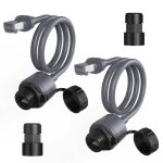 Edup adaptateur ethernet starlink gen 3 / mini, c�ble etanche rj45, 2 - pack.